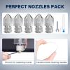 imageELEGOO 26pcs MK8 Nozzles Multi Size 3D Printer Brass Hotend Nozzles 02mm03mm04mm05mm06mm08mm10mm with DIY Tools Compatible with Neptune 3 Series and MoreHarden Steel Multi Sizes