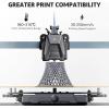 imageELEGOO PLA PRO Filament 175mm Purple 1KG 30250mms Printing Speed Improved Rigidity 3D Printer Filament Dimensional Accuracy  002mm 1kg Spool 22lbs1kg Black