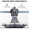 imageELEGOO PLA PRO Filament 175mm Purple 1KG 30250mms Printing Speed Improved Rigidity 3D Printer Filament Dimensional Accuracy  002mm 1kg Spool 22lbs21kg Black