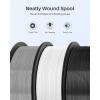 imageELEGOO PLA PRO Filament 175mm Purple 1KG 30250mms Printing Speed Improved Rigidity 3D Printer Filament Dimensional Accuracy  002mm 1kg Spool 22lbsPla Clear