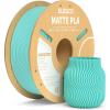 imageELEGOO Matte PLA Filament Teal Green 1KG 175mm 3D Printer Filament Dimensional Accuracy  002mm 1kg Carboard Spool 22lbs for Most FDM 3D PrintersTeal Green