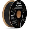 imageELEGOO PLA PRO Filament 175mm Purple 1KG 30250mms Printing Speed Improved Rigidity 3D Printer Filament Dimensional Accuracy  002mm 1kg Spool 22lbs1kg Black