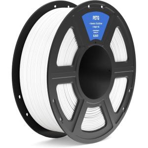 imageELEGOO PETG PRO Filament 175mm Burgundy Red Translucent Tough 3D Printer Filament Dimensional Accuracy  002 mm 1kg Cardboard Spool22lbs for Most FDM 3D PrintersPetg White