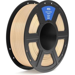 imageELEGOO PETG PRO Filament 175mm Burgundy Red Translucent Tough 3D Printer Filament Dimensional Accuracy  002 mm 1kg Cardboard Spool22lbs for Most FDM 3D PrintersPetg Beige