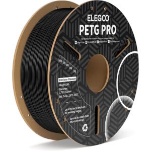 imageELEGOO PETG PRO Filament 175mm Burgundy Red Translucent Tough 3D Printer Filament Dimensional Accuracy  002 mm 1kg Cardboard Spool22lbs for Most FDM 3D PrintersBlack