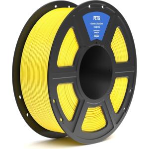imageELEGOO PETG PRO Filament 175mm Burgundy Red Translucent Tough 3D Printer Filament Dimensional Accuracy  002 mm 1kg Cardboard Spool22lbs for Most FDM 3D PrintersPetg Yellow
