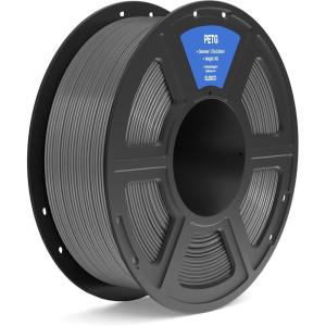 imageELEGOO PETG PRO Filament 175mm Burgundy Red Translucent Tough 3D Printer Filament Dimensional Accuracy  002 mm 1kg Cardboard Spool22lbs for Most FDM 3D PrintersPetg Space Gray