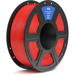 imageELEGOO PETG PRO Filament 175mm Burgundy Red Translucent Tough 3D Printer Filament Dimensional Accuracy  002 mm 1kg Cardboard Spool22lbs for Most FDM 3D PrintersPetg Red