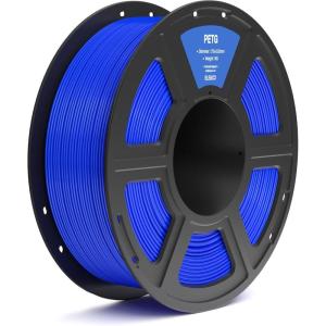 imageELEGOO PETG PRO Filament 175mm Burgundy Red Translucent Tough 3D Printer Filament Dimensional Accuracy  002 mm 1kg Cardboard Spool22lbs for Most FDM 3D PrintersPetg Blue