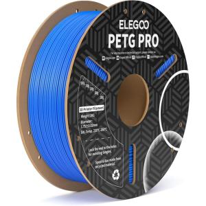 imageELEGOO PETG PRO Filament 175mm Burgundy Red Translucent Tough 3D Printer Filament Dimensional Accuracy  002 mm 1kg Cardboard Spool22lbs for Most FDM 3D PrintersLight Blue