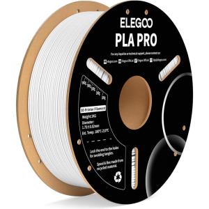 imageELEGOO PLA PRO Filament 175mm Purple 1KG 30250mms Printing Speed Improved Rigidity 3D Printer Filament Dimensional Accuracy  002mm 1kg Spool 22lbs1kg White