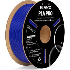 imageELEGOO PLA PRO Filament 175mm Purple 1KG 30250mms Printing Speed Improved Rigidity 3D Printer Filament Dimensional Accuracy  002mm 1kg Spool 22lbs1kg Blue