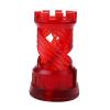 imageELEGOO 8K Water Washable 3D Printer Resin 405nm LCD UVCuring Photopolymer Resin Best for 8K12K14K Saturn MSLA DLP LCD 3D Printing 1000Gram Space GreyClear Red