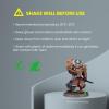 imageELEGOO 8K Water Washable 3D Printer Resin 405nm LCD UVCuring Photopolymer Resin Best for 8K12K14K Saturn MSLA DLP LCD 3D Printing 1000Gram Space GreyClear Red