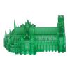 imageELEGOO 8K Water Washable 3D Printer Resin 405nm LCD UVCuring Photopolymer Resin Best for 8K12K14K Saturn MSLA DLP LCD 3D Printing 1000Gram Space GreyClear Green