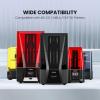 imageELEGOO 8K Water Washable 3D Printer Resin 405nm LCD UVCuring Photopolymer Resin Best for 8K12K14K Saturn MSLA DLP LCD 3D Printing 1000Gram Space GreyMulticolored