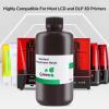 imageELEGOO Upgraded 8K Standard Photopolymer 3D Printer Resin 405nm UVCuring Resin Best for 8K12K14K Saturn MSLA DLP LCD 3D Printing Space Grey 1000GClear Green