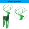 imageELEGOO Upgraded 8K Standard Photopolymer 3D Printer Resin 405nm UVCuring Resin Best for 8K12K14K Saturn MSLA DLP LCD 3D Printing Space Grey 1000GClear Green