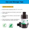 imageELEGOO Upgraded 8K Standard Photopolymer 3D Printer Resin 405nm UVCuring Resin Best for 8K12K14K Saturn MSLA DLP LCD 3D Printing Space Grey 1000GClear Green