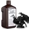 imageELEGOO Upgraded 8K Standard Photopolymer 3D Printer Resin 405nm UVCuring Resin Best for 8K12K14K Saturn MSLA DLP LCD 3D Printing Space Grey 1000GPure Black