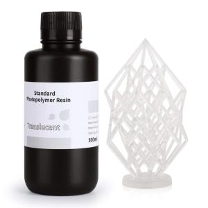imageELEGOO Upgraded 8K Standard Photopolymer 3D Printer Resin 405nm UVCuring Resin Best for 8K12K14K Saturn MSLA DLP LCD 3D Printing Space Grey 1000GTranslucent