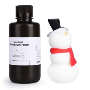 imageELEGOO Upgraded 8K Standard Photopolymer 3D Printer Resin 405nm UVCuring Resin Best for 8K12K14K Saturn MSLA DLP LCD 3D Printing Space Grey 1000GWhite 20