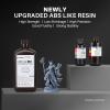 imageELEGOO ABSLike 8K 3D Printer Resin 30 405nm Photopolymer Resin for Mars Saturn Jupiter MSLA DLP LCD 3D Printing with Strength and Toughness High Precision Low Viscosity Red Clay 1000gClear Red