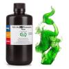imageELEGOO ABSLike 8K 3D Printer Resin 30 405nm Photopolymer Resin for Mars Saturn Jupiter MSLA DLP LCD 3D Printing with Strength and Toughness High Precision Low Viscosity Red Clay 1000gClear Green