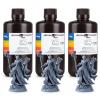 imageELEGOO ABSLike 8K 3D Printer Resin 30 405nm Photopolymer Resin for Mars Saturn Jupiter MSLA DLP LCD 3D Printing with Strength and Toughness High Precision Low Viscosity Red Clay 1000gGrey