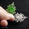 imageELEGOO Standard PlantBased 3D Printer Resin with Low Odor and High Precision 405nm UV Curing Resin for Mars Saturn Jupiter MSLA DLP LCD 3D Printing  Clear Green 2000gGrey