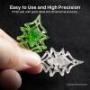 imageELEGOO Standard PlantBased 3D Printer Resin with Low Odor and High Precision 405nm UV Curing Resin for Mars Saturn Jupiter MSLA DLP LCD 3D Printing  Clear Green 2000gGrey