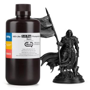imageELEGOO ABSLike Resin 30 Pro Higher ScratchResistance 3D Printing Photopolymer Resin 405nm UV Resin for MSLADLPLCD Printers Fast Curing High Precision NonBrittle Beige 2000gBlack