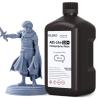 imageELEGOO ABSLike 30 3D Printer Resin Grey 2000g High HeatResistance 3D Printing Resin Lower Viscosity and Shrinkage 405nm LCD UVCuring for MSLALCDDLP 3D PrinterGrey