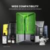 imageELEGOO ABSLike Resin 30 Upgraded 3D Printer Photopolymer Resin Higher HeatResistance Fast Curing High Precision NonBrittle Clear Red 2000gClear Green