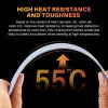 imageELEGOO ABSLike Resin 30 Upgraded 3D Printer Photopolymer Resin Higher HeatResistance Fast Curing High Precision NonBrittle Clear Red 2000gClear Red