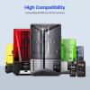 imageELEGOO Tough Resin 3D Printer Resin with High Hardness Low Viscosity Low Shrinkage Compatible with MSLALCDDLP 3D Printers Black 1000gBlack