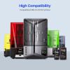 imageELEGOO Tough Resin 3D Printer Resin with High Hardness Low Viscosity Low Shrinkage Compatible with MSLALCDDLP 3D Printers Black 1000gGrey