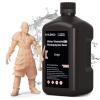 imageELEGOO Water Washable 3D Printer Resin 20 405nm UVCuring 3D Resin with Lower Viscosity Higher Toughness Compatible with Saturn Mars Jupiter MSLA DLP LCD 3D Printers Beige 1000gBeige