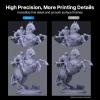 imageELEGOO Water Washable 3D Printer Resin 20 Fast Curing Photopolymer Resin for Mars Saturn Jupiter MSLA DLP LCD 3D Printing 385405nm UV Curing 3D Printing Liquid Yellow 2000gCeramic Grey