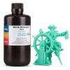 imageELEGOO ABSLike 3D Printer Resin LCD UVCuring Resin 405nm Standard Photopolymer Resin for Mars Saturn Jupiter MSLA DLP LCD 3D Printing Grey 500gMint Green