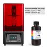 imageELEGOO ABSLike 3D Printer Resin LCD UVCuring Resin 405nm Standard Photopolymer Resin for Mars Saturn Jupiter MSLA DLP LCD 3D Printing Grey 500gWhite