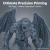 imageELEGOO Water Washable 3D Printer Resin 2000g Precise Printing Liquid Photopolymer Resin Low Shrinkage 405nm Curing Resin for LCD 3D Printer Grey8K Grey 1000g