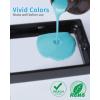imageELEGOO Water Washable 3D Printer Resin 2000g Precise Printing Liquid Photopolymer Resin Low Shrinkage 405nm Curing Resin for LCD 3D Printer GreyClear Blue 1000g