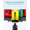 imageELEGOO Water Washable 3D Printer Resin 2000g Precise Printing Liquid Photopolymer Resin Low Shrinkage 405nm Curing Resin for LCD 3D Printer GreyClear Blue 1000g