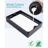 imageELEGOO Water Washable 3D Printer Resin 2000g Precise Printing Liquid Photopolymer Resin Low Shrinkage 405nm Curing Resin for LCD 3D Printer GreyWhite