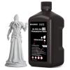 imageELEGOO ABSLike 30 3D Printer Resin Black 1000g High Precise Printing Resin Upgraded Strength and Toughness 405nm LCD UVCuring for MSLALCDDLP 3D PrinterWhite Smoke