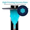 imageELEGOO Standard 8K 3D Printer Resin 1000g Grey 405nm Highest Precision Resin Rapid Printing Low Shrinkage UVCuring for 8K12K14K High Resolution LCD 3D PrinterGrey 1000g