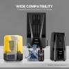 imageELEGOO Standard 8K 3D Printer Resin 1000g Grey 405nm Highest Precision Resin Rapid Printing Low Shrinkage UVCuring for 8K12K14K High Resolution LCD 3D PrinterRapid Grey 1000g