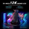 imageELEGOO 10Inch 12K Monochrome LCD with 11520x5120 Resolution and 9H Tempered Glass Protection Compatible with ELEGOO Saturn 3Saturn 3 Ultra Resin 3D Printer