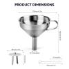 imageELEGOO 3D Stainless Steel Funnel Resin Metal Funnel Filter Cup for MSLADLPLCD Resin 3D Printer